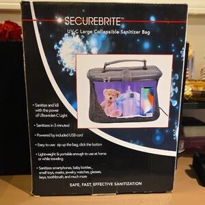 UV-C Large Collapsible Sanitizer Bag - Gray